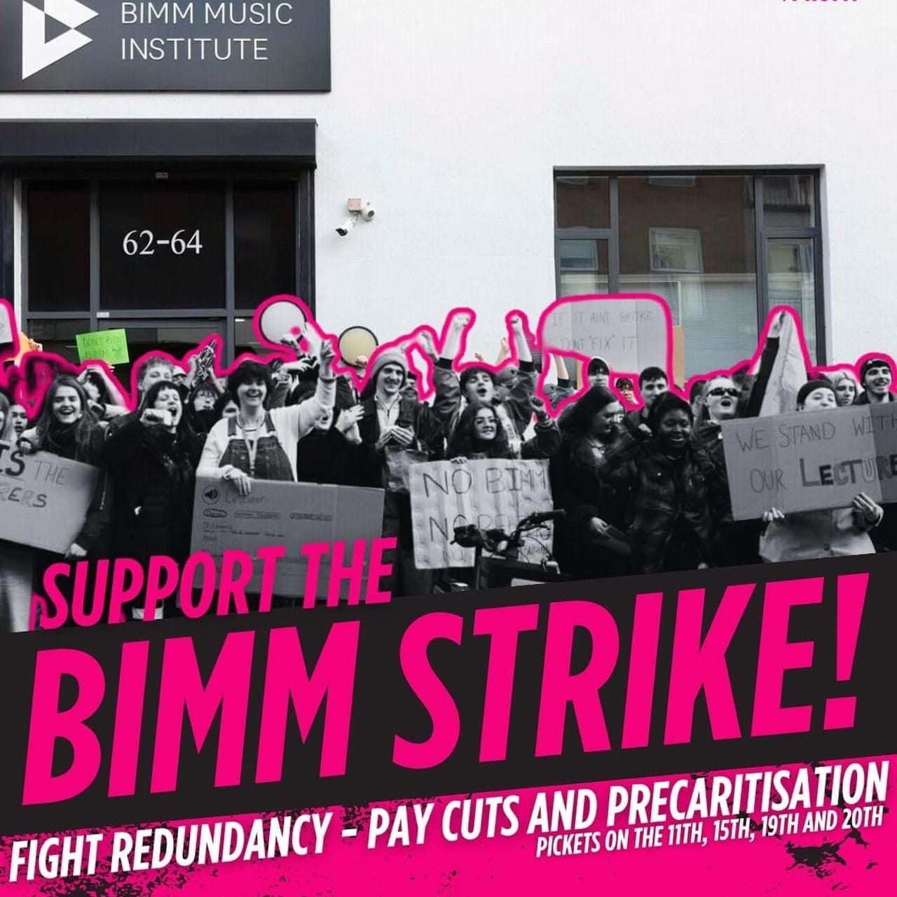Support Staff At British And Irish Modern Music Institute