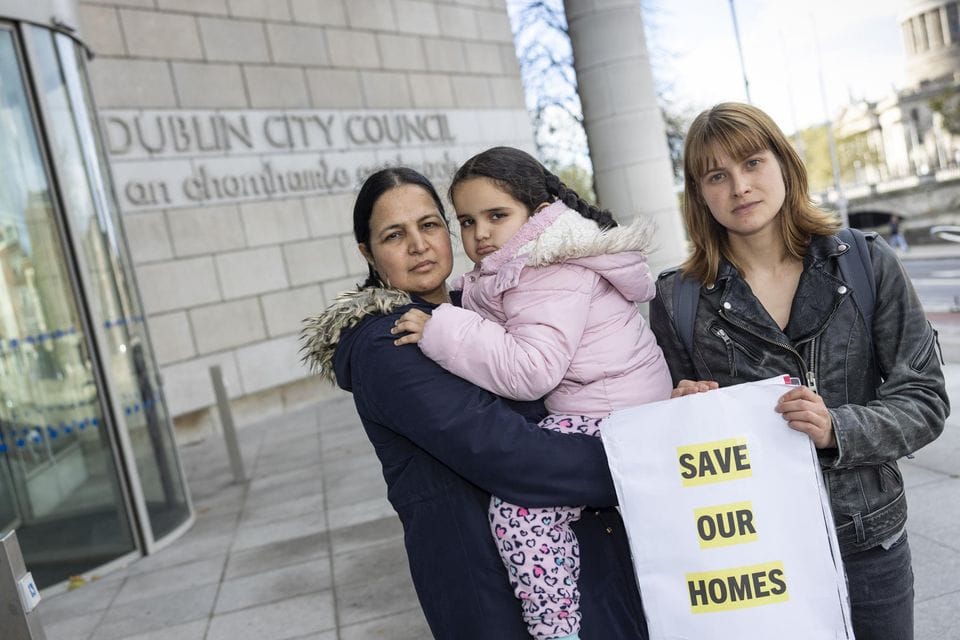 Outrage at Guillotine of Tenant in Situ Scheme. Evictions On The Way.