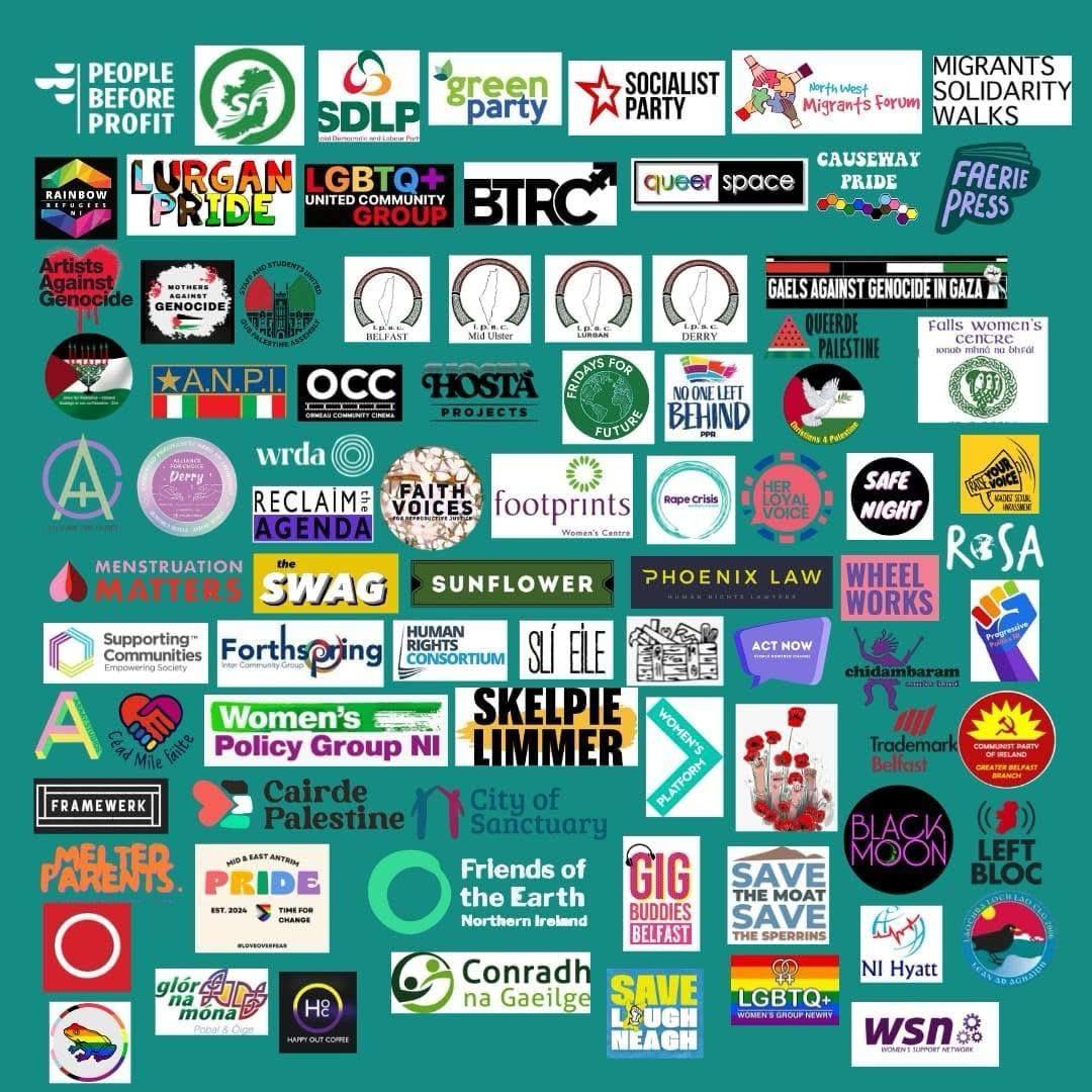 Sun 23/3 1pm: UNITED AGAINST RACISM MARCH - Our Belfast Free From Racism