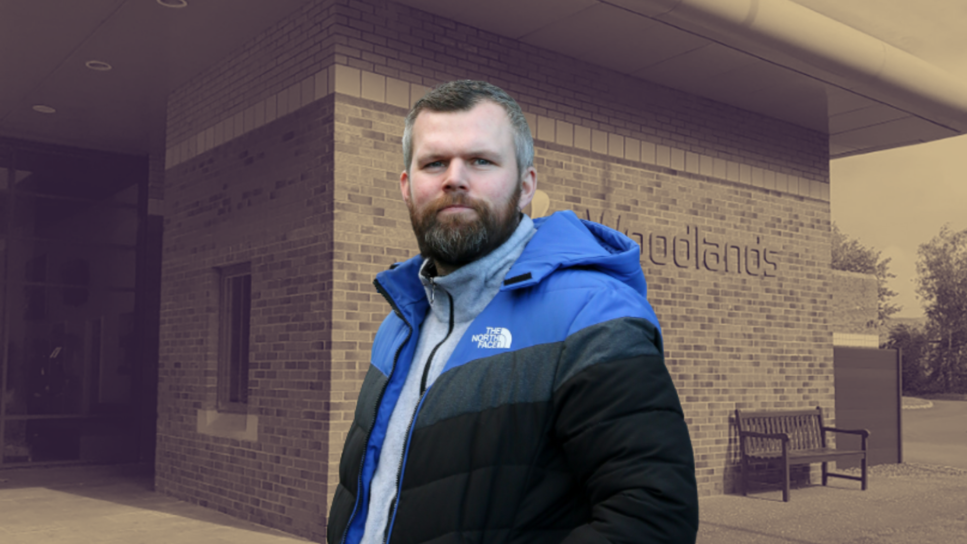 Gerry Carroll pictured in front of Woodlands Juvenile Justice Centre