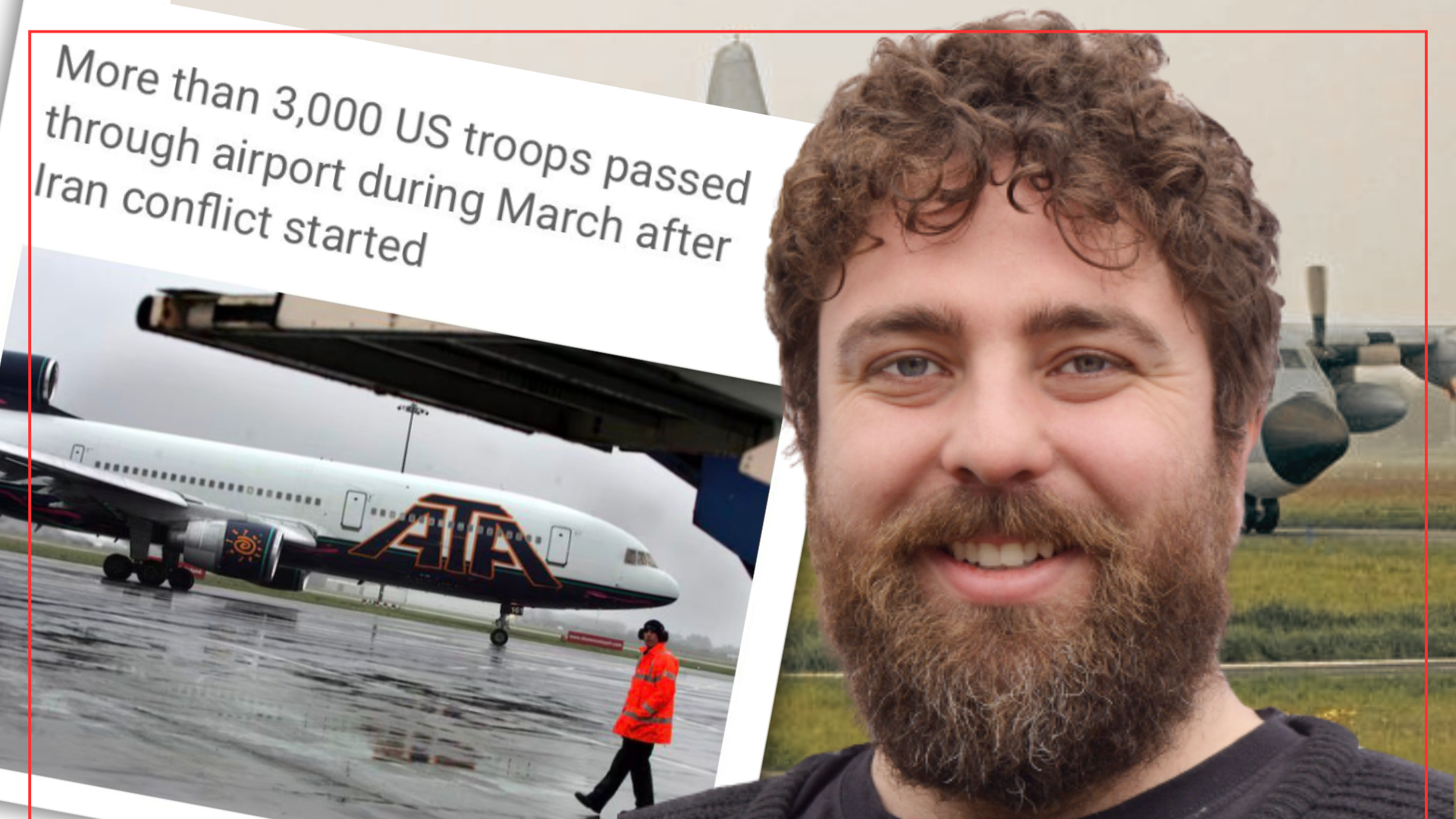 Eoghan Ó Ceannabháin says Data on Overflights and Shannon Show Government Complicity in US War on Iran