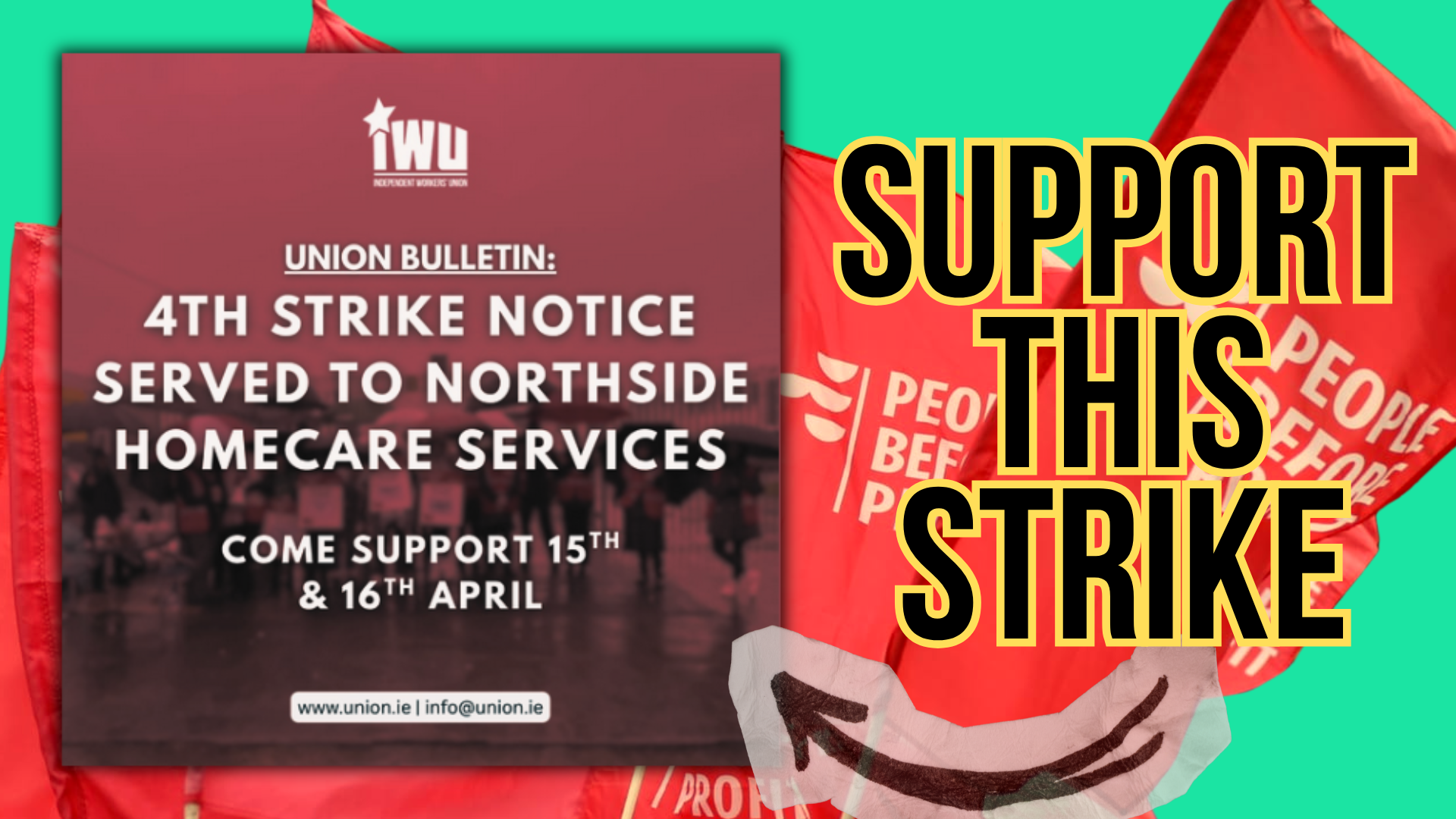 Strike Support Call: Northside Home Care Services