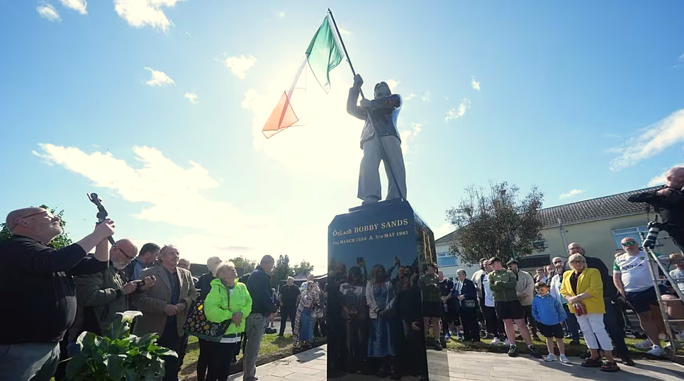 Bobby Sands Statue opening event
