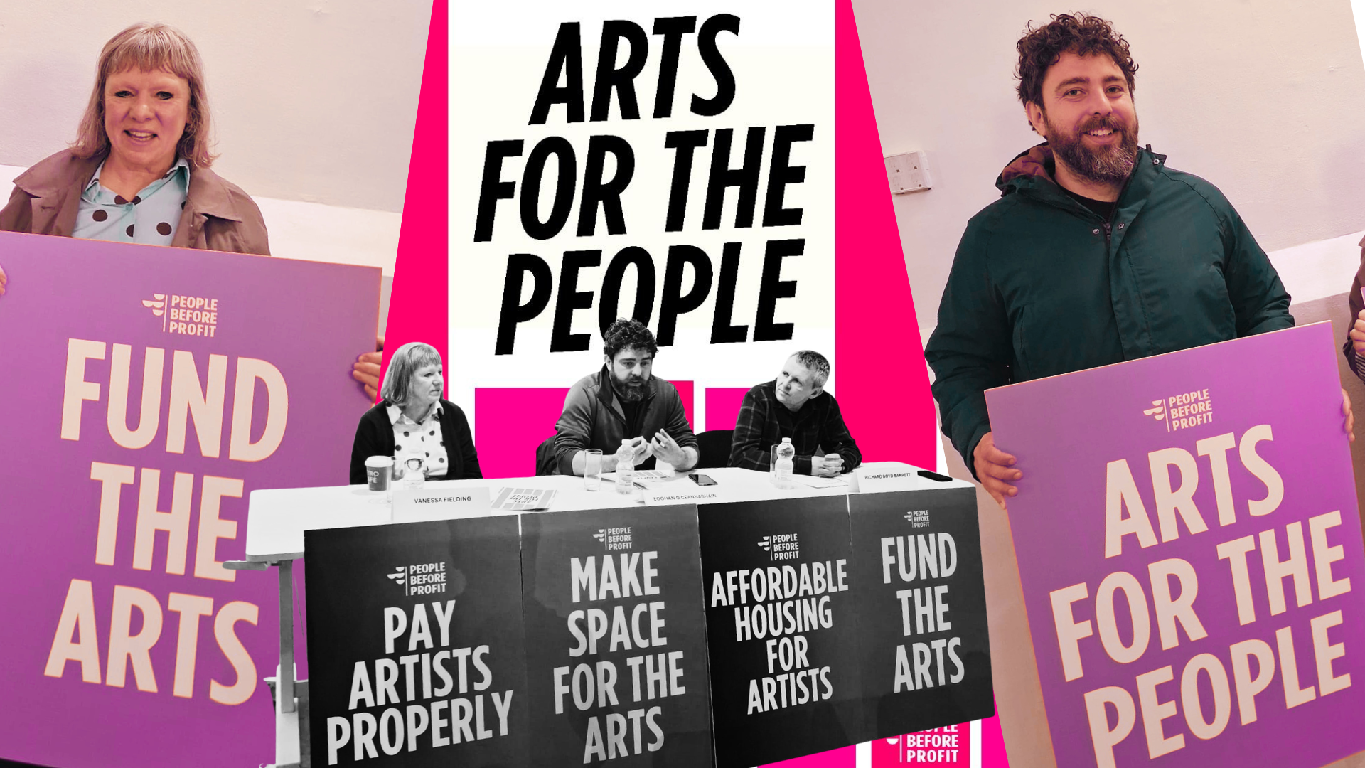 People Before Profit Launches New Arts for the People Policy