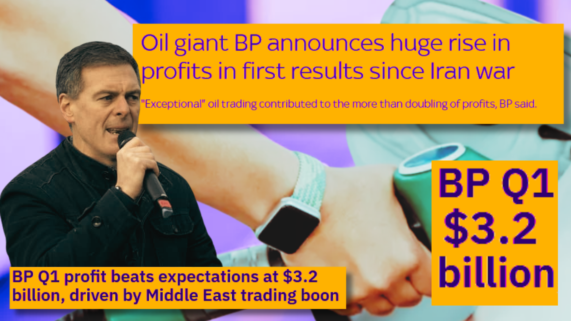 BP's Obscene Record Profits Based on War, Environmental Destruction and Poverty