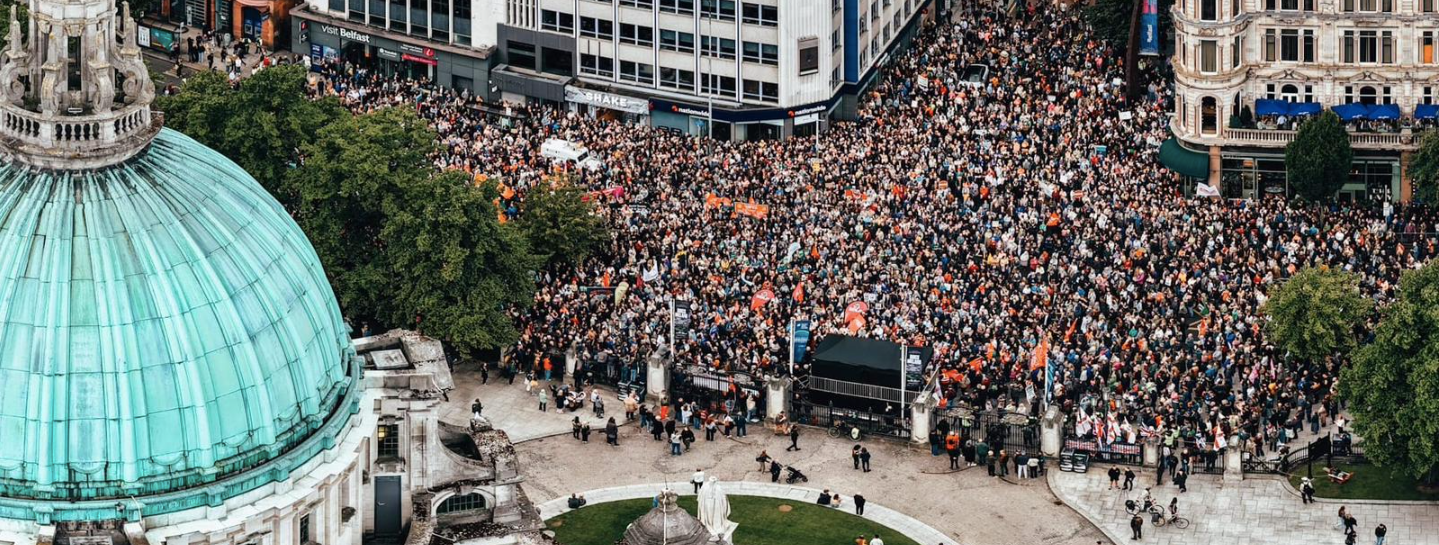 Carroll: "This Is the Real Belfast" at City's Biggest Ever Anti-Racist Rally