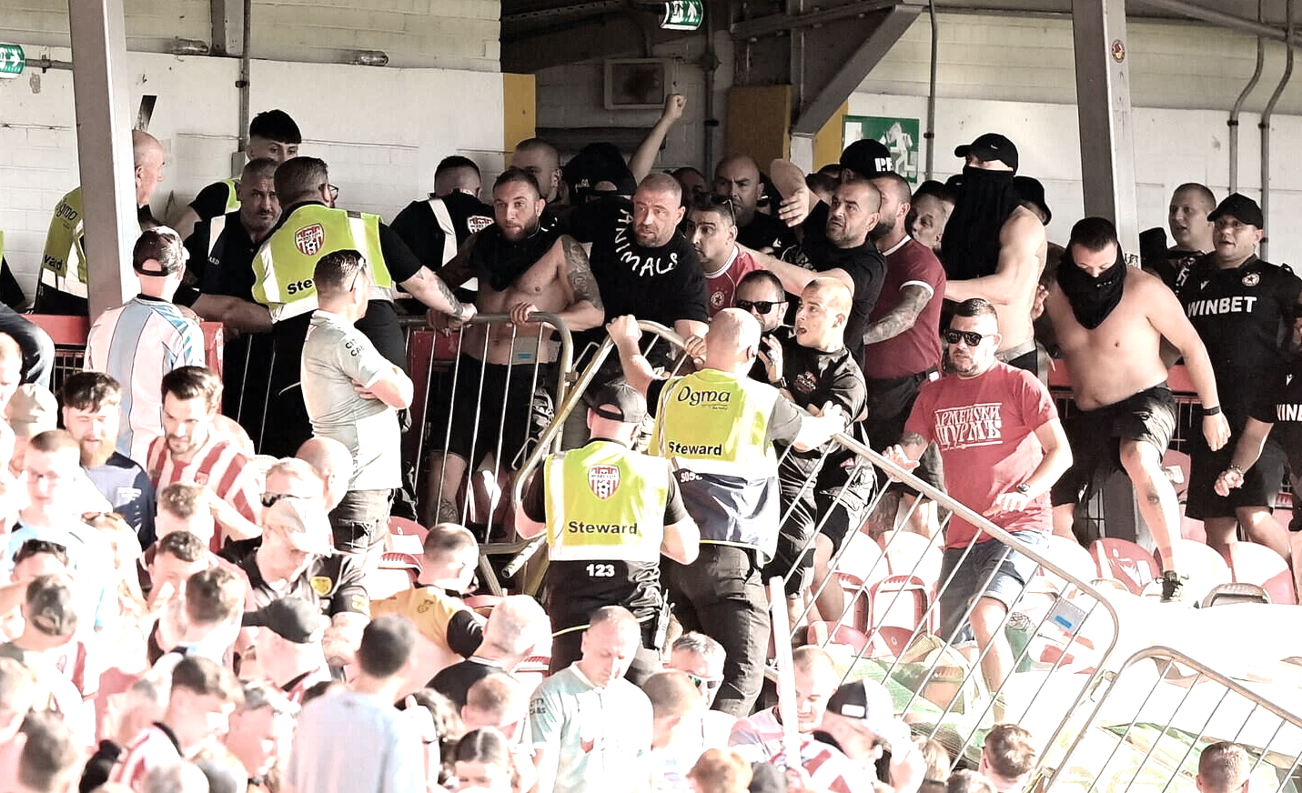 Fascist Thugs, Not Football Fans, Came to Wreck a Special Occasion