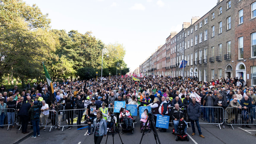 Workers' Forum at the Dáil with People Before Profit 8 September