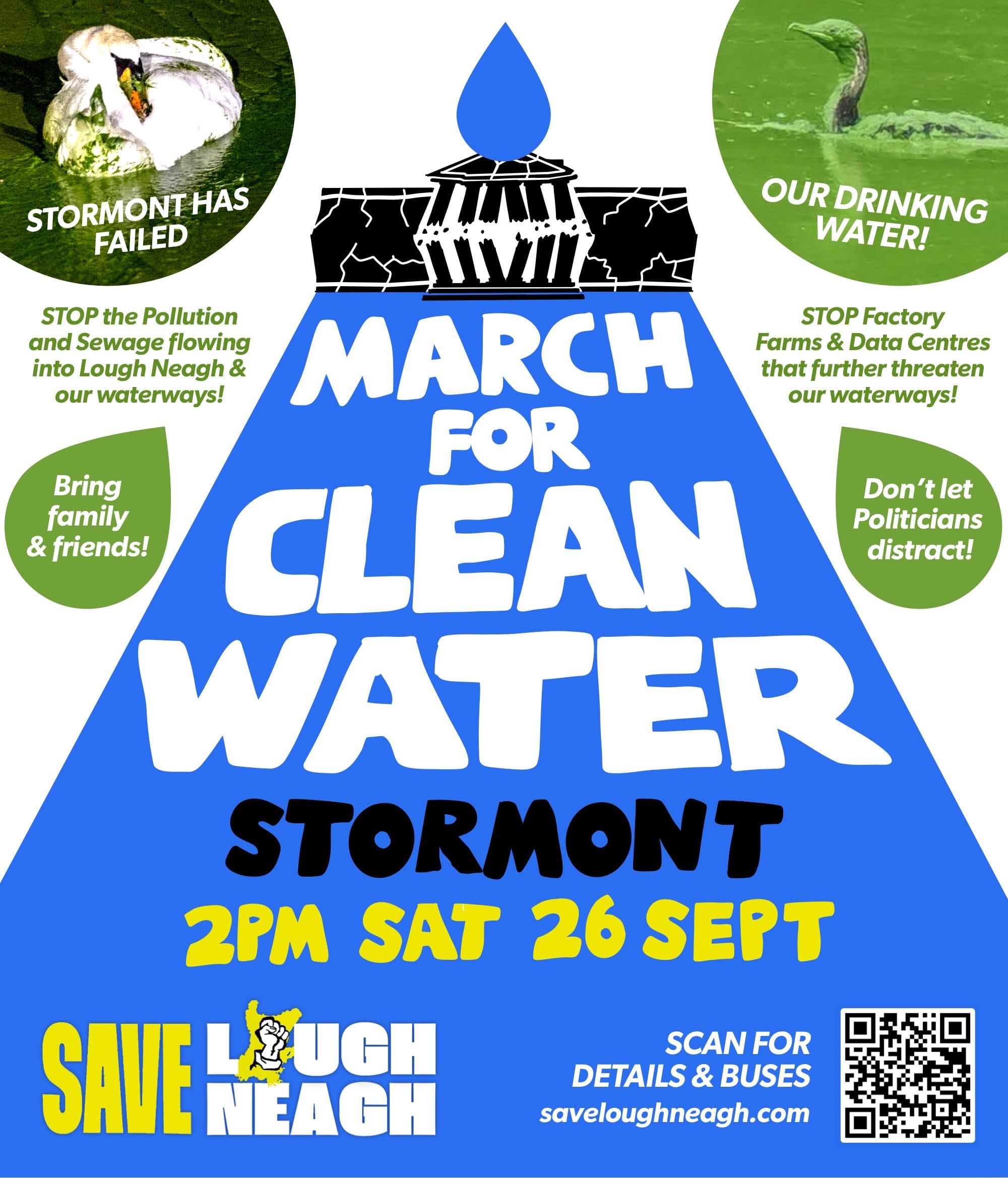 March for Clean Water: Stormont