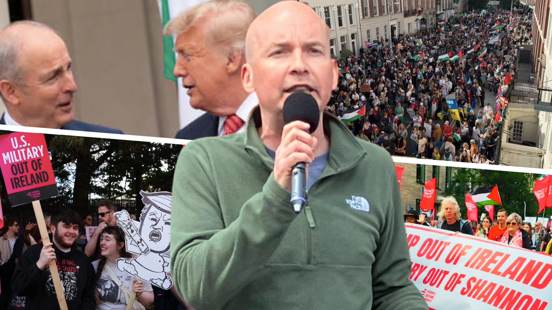 Paul Murphy Condemns Micheál Martin’s ‘Abject Failure to Challenge Trump’