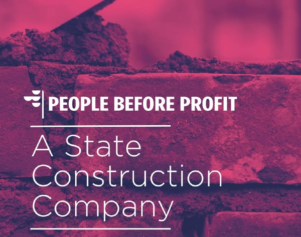 State Construction Company Policy