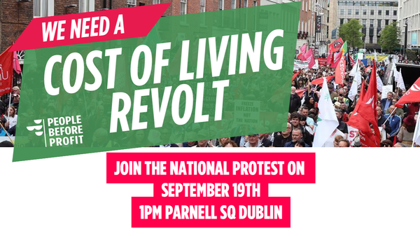 Join the Affordable Ireland Protest 19 September 2026