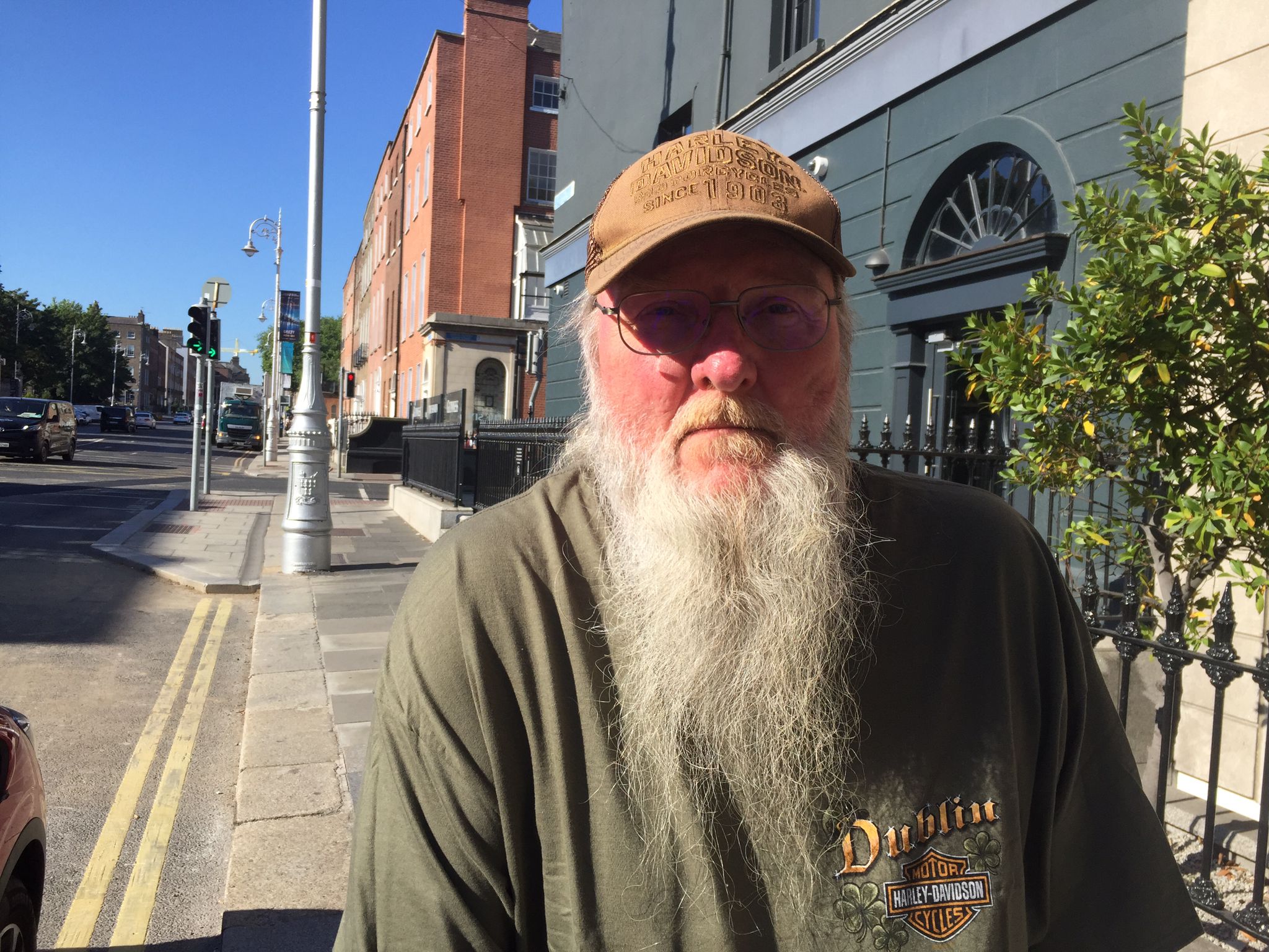 Ray Kemble in Ireland to fight fracking